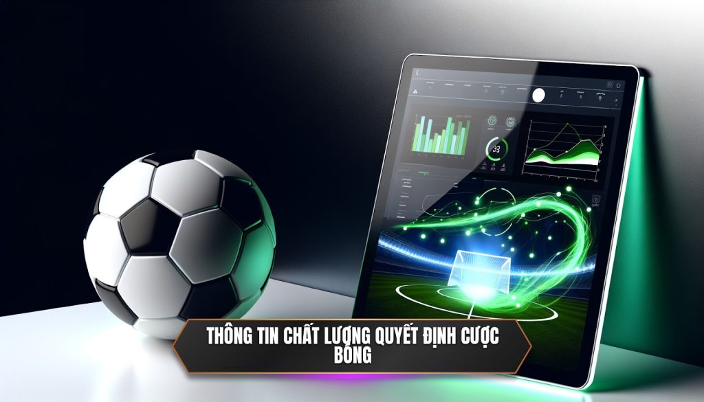 Thông tin chất lượng quyết định cược bóng